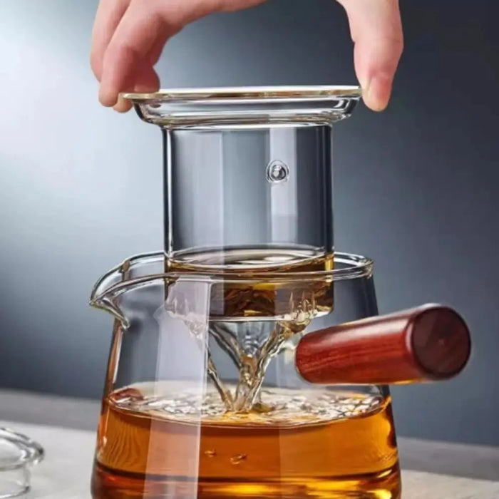 Glass Teapot with Tea Strainer