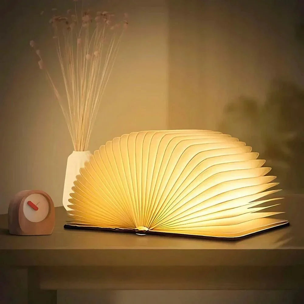Lampe de table Lumibook | Lumière rechargeable pliable à 360°