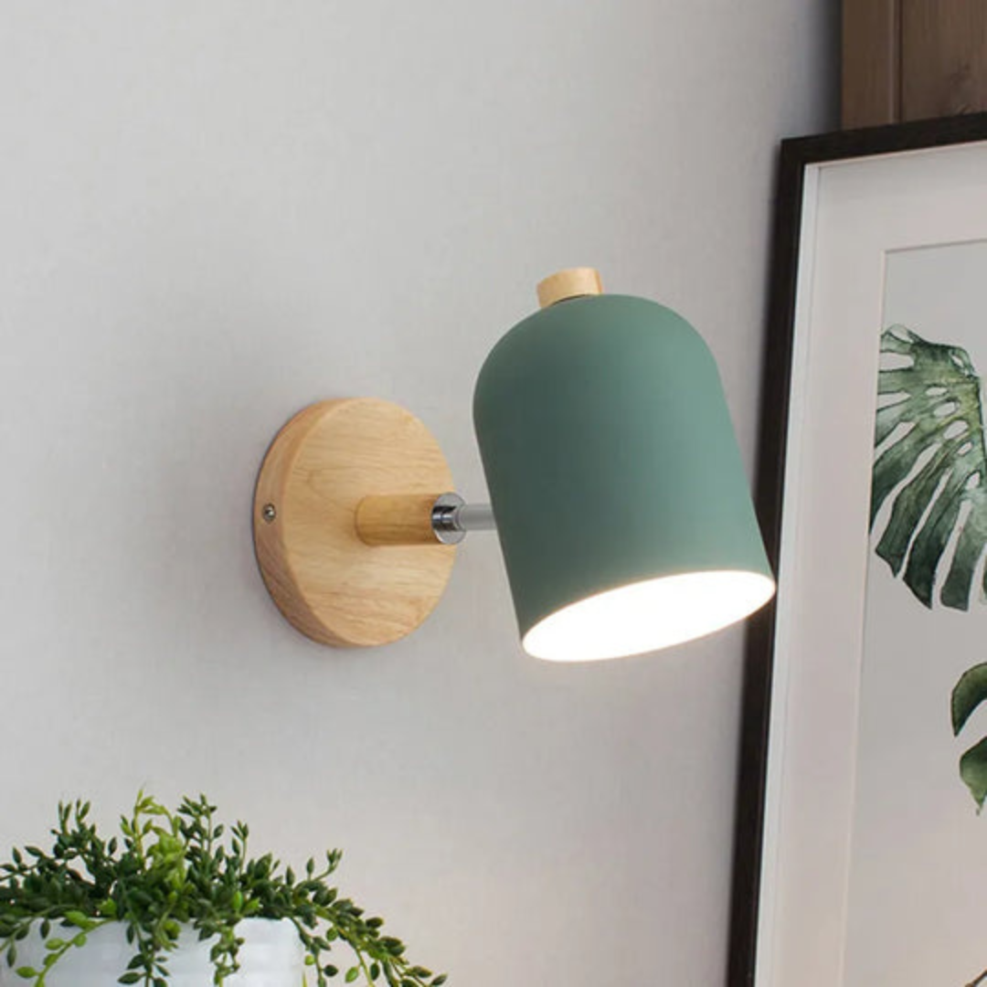 Applique Murale Drelis | Design Minimaliste Scandinave en Bois