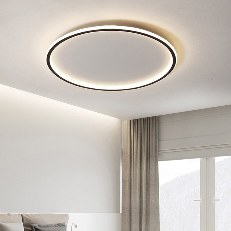 Plafonnier LED nordique | Lampe moderne à montage encastré