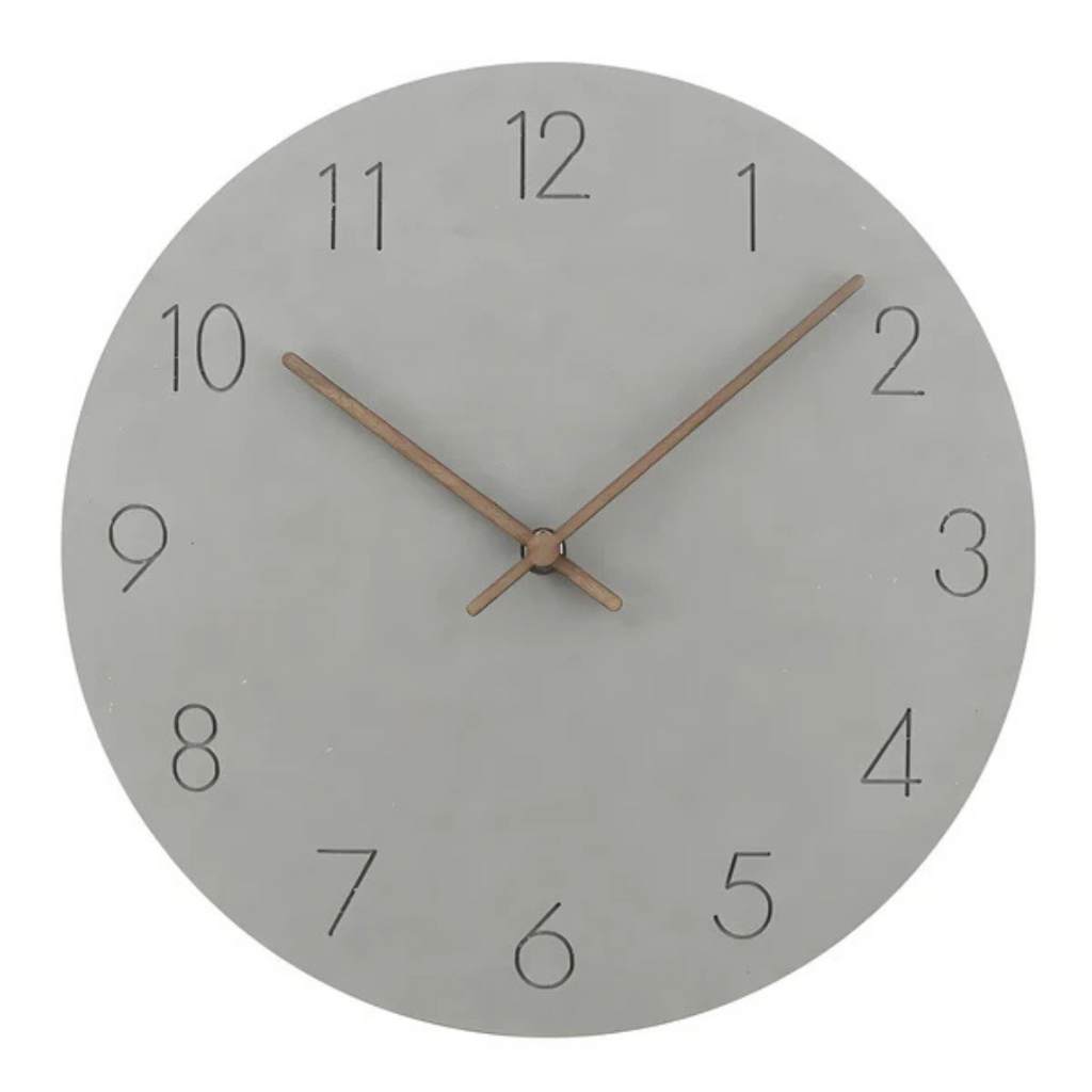 Nork Minimalist Wall Clock | Contemporary Wood Design