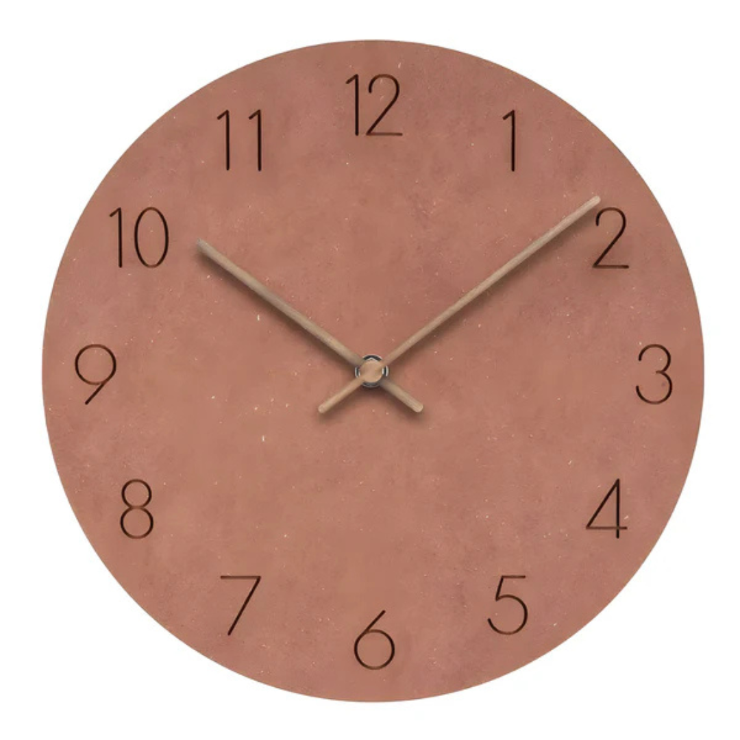 Horloge murale minimaliste Nork | Design contemporain en bois