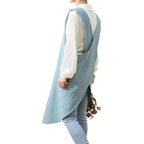 Linen Cross-Back Apron