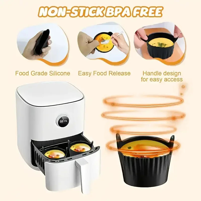 Silicone Baking Cups with Handles