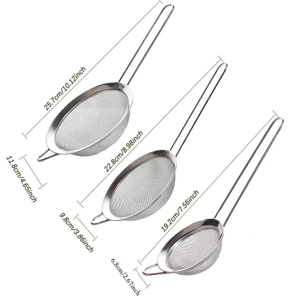 Fine Mesh Sieve Set