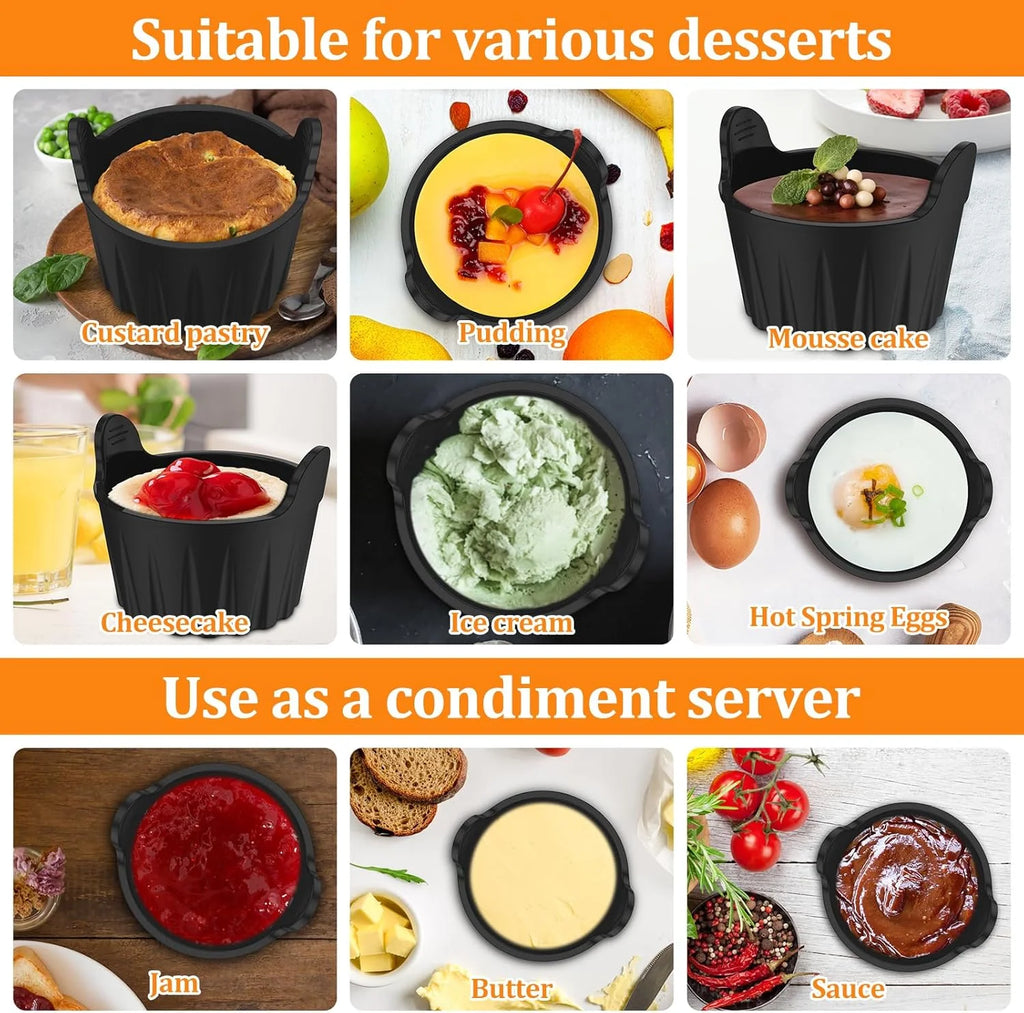 Silicone Baking Cups with Handles