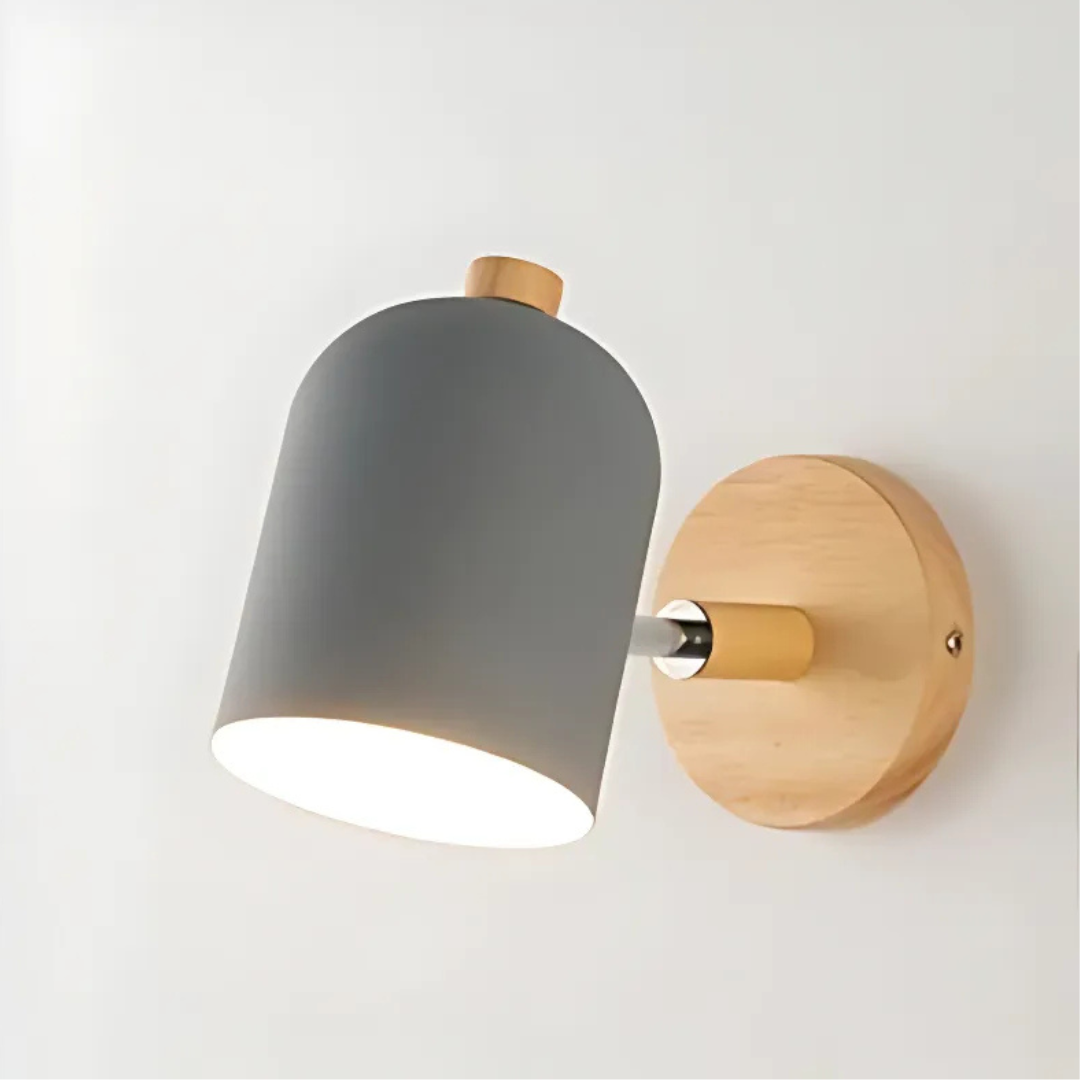 Applique Murale Drelis | Design Minimaliste Scandinave en Bois