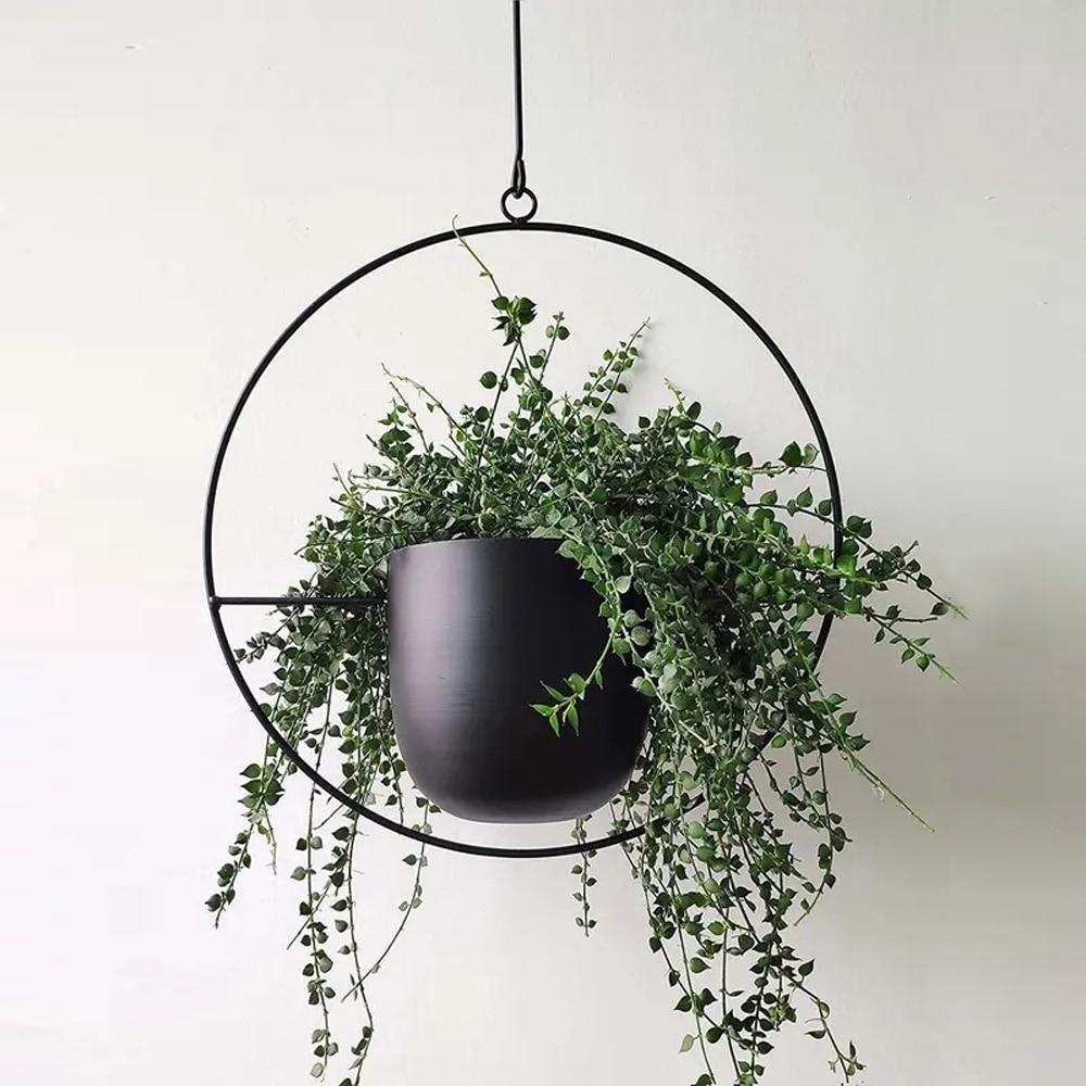 Jardinière suspendue FloraFrame | Design minimaliste en fer