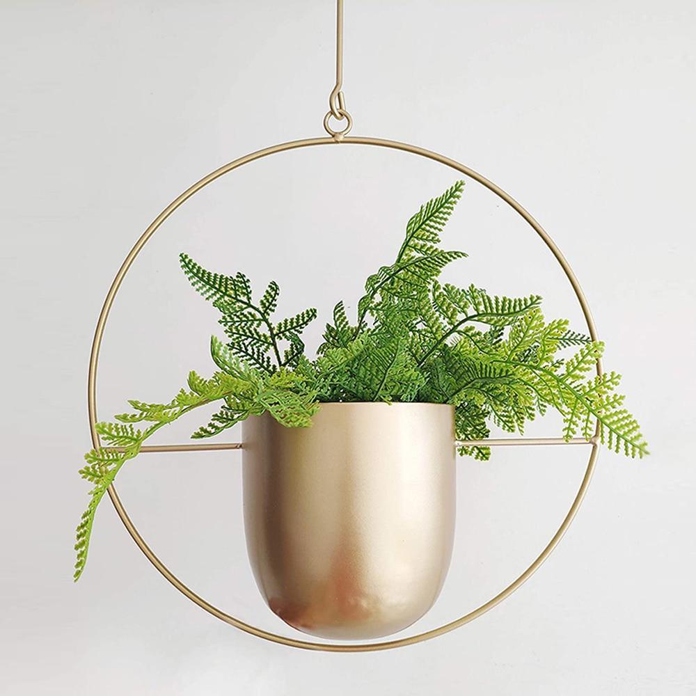Jardinière suspendue FloraFrame | Design minimaliste en fer