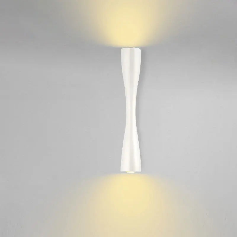 Applique Murale Moderne Dorée | Lampe Nordique Étanche Haut & Bas
