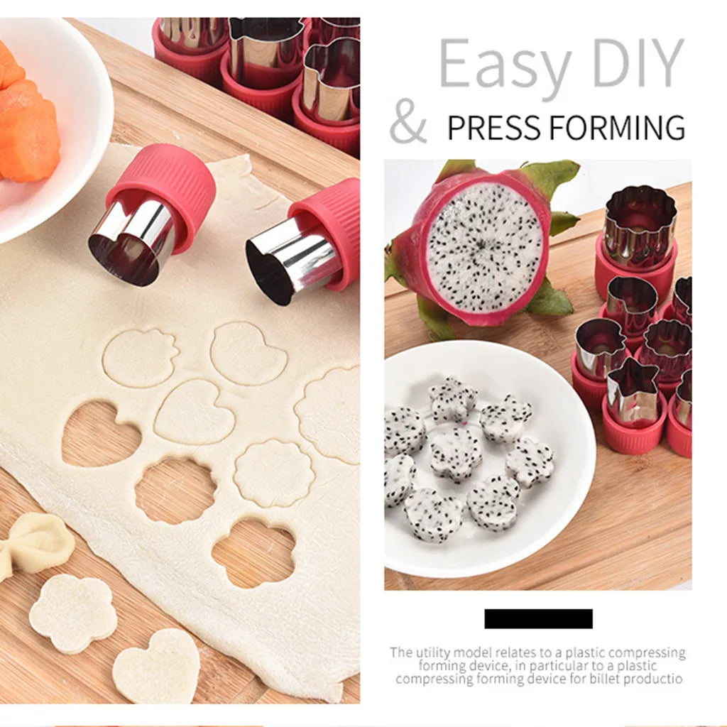 Mini Shape Cutters, Set of 12