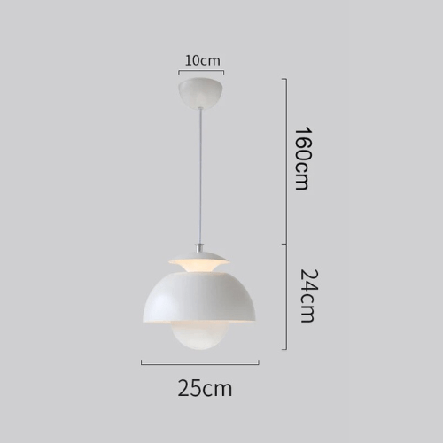 Suspension LED scandinave moderne | Design nordique intemporel