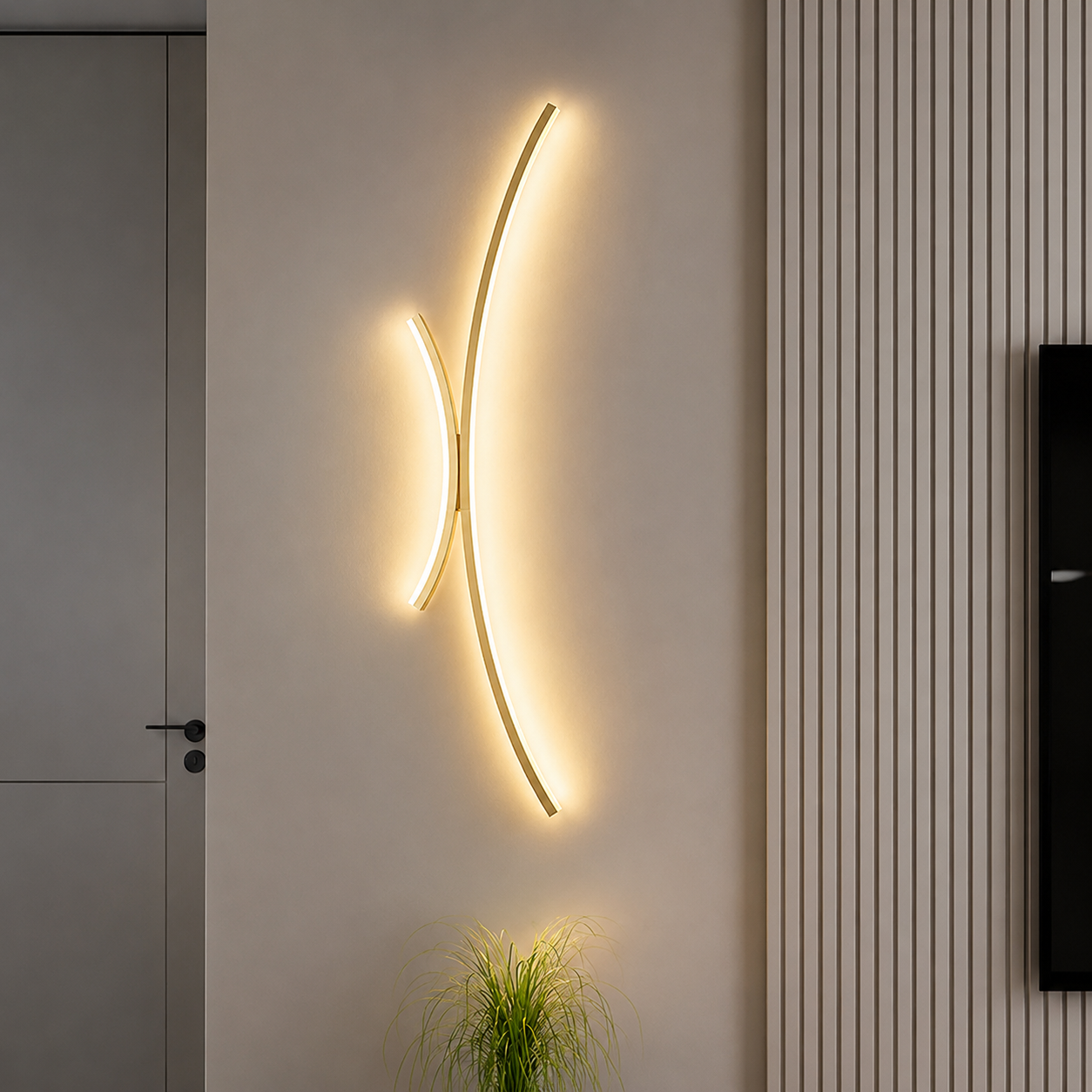 Applique Murale LED Moderne | Applique Linéaire pour Salle de Bain, Salon & Salle à Manger
