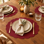Round Linen Placemats