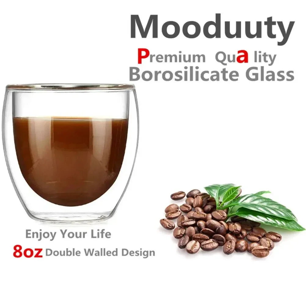 Double-Wall Glasses, Set of 6