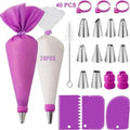 Piping Bags and Nozzles Set