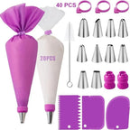 Piping Bags and Nozzles Set