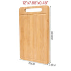 Double-Sided Wooden Cutting Board