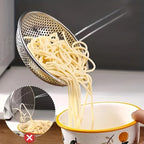 Fine Mesh Skimmer with Wooden Handle