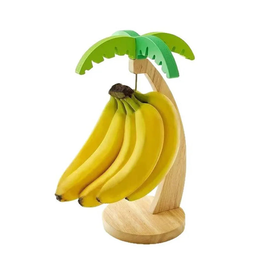Hanging Wooden Banana Rack