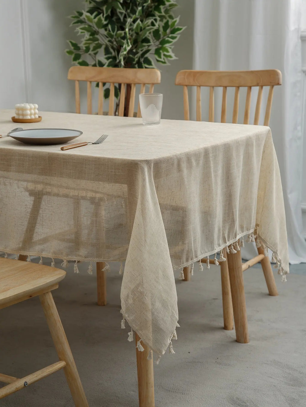 Washable Linen Tablecloth