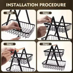 Tiered Countertop Fruit Basket