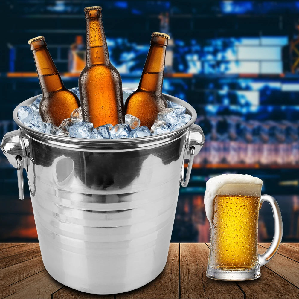 Stainless Steel Ice Bucket, 5L