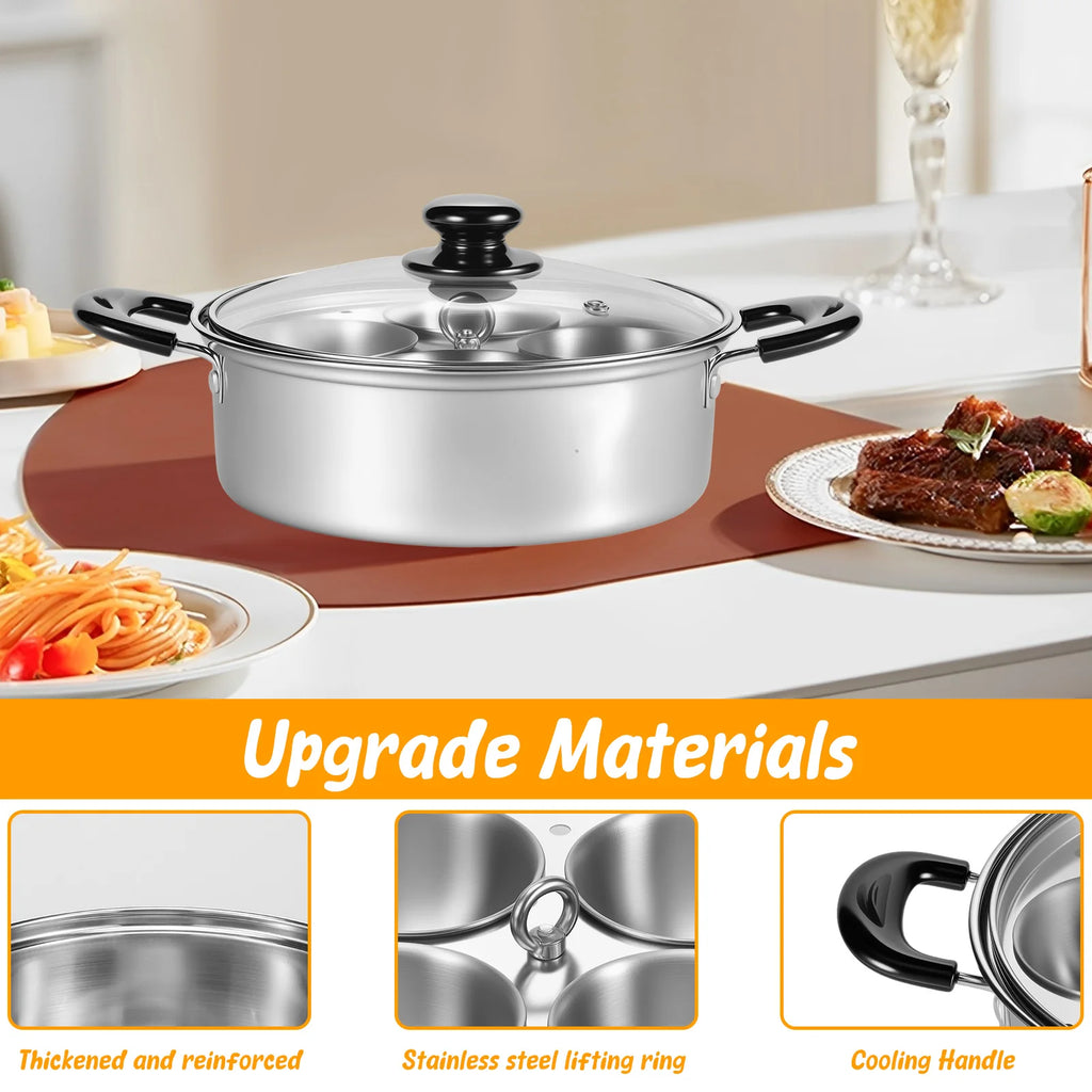 Four-Cup Egg Poaching Pan