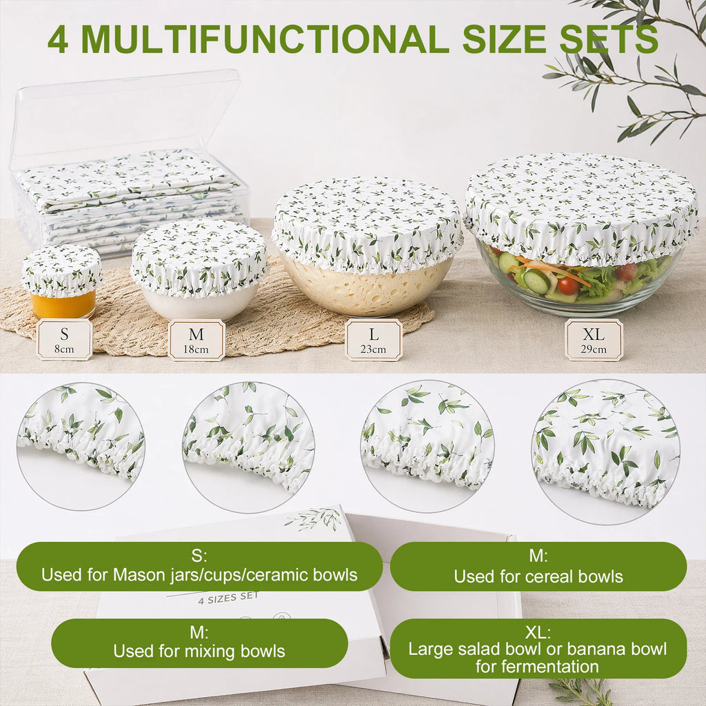 Reusable Cotton Bowl Covers