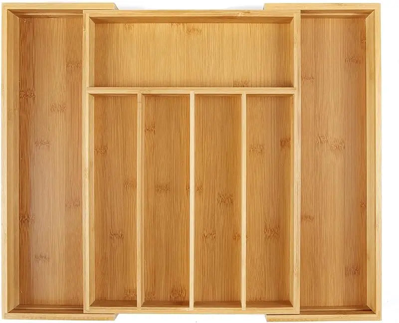 Expandable Bamboo Drawer Organiser