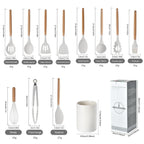 12-Piece Utensil Set with Holder