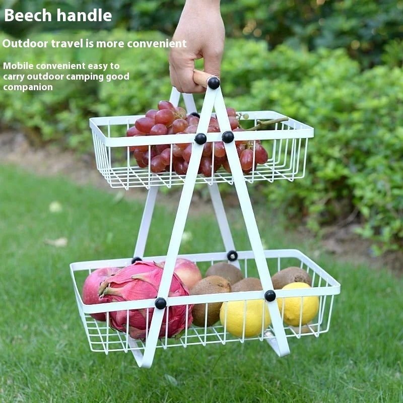 Tiered Countertop Fruit Basket