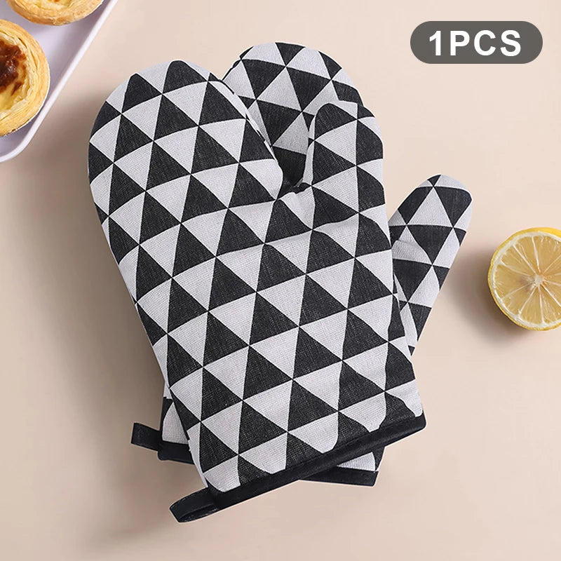 Cotton Linen Baking Gloves