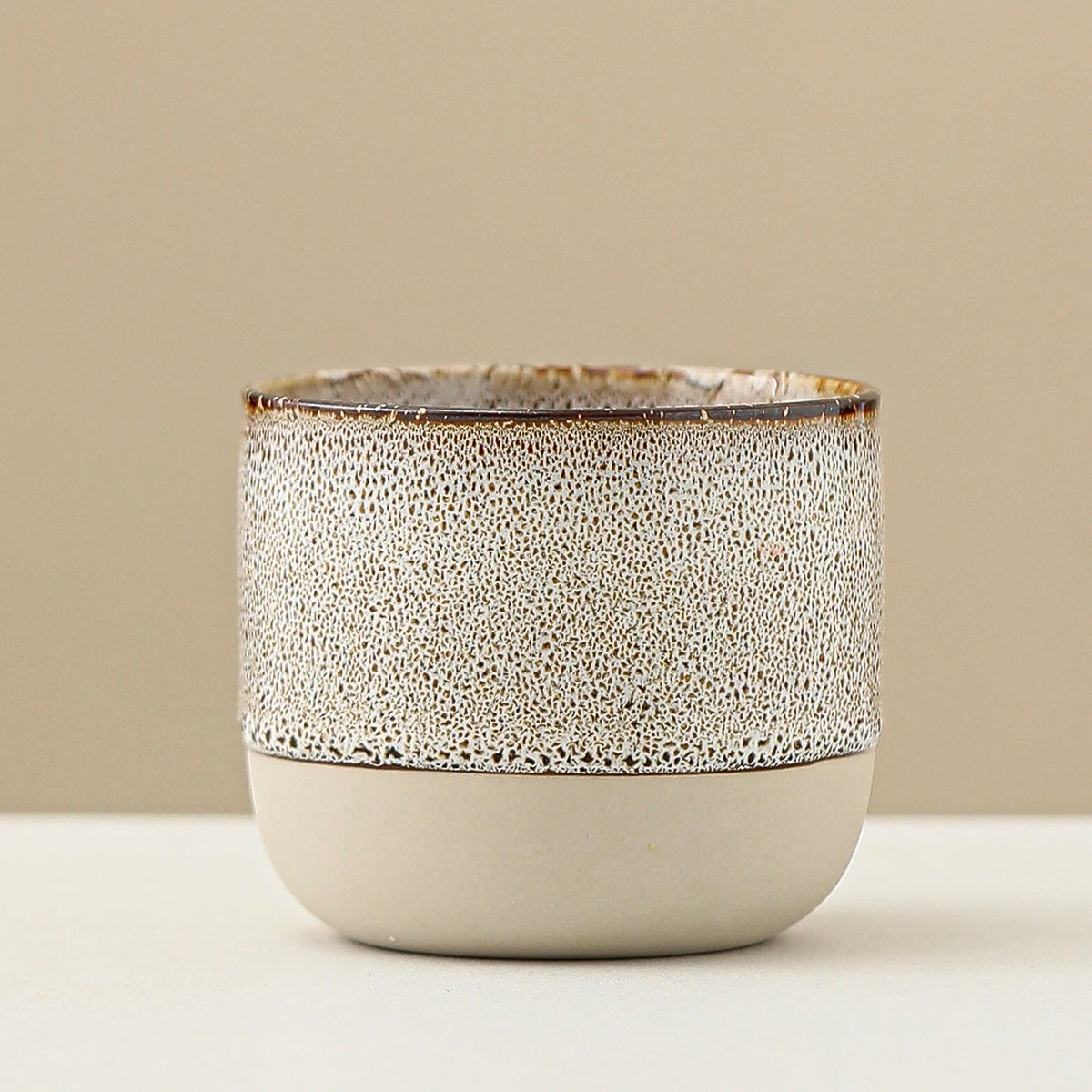 Handleless Ceramic Coffee Cup