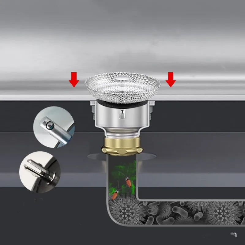 Mesh Sink Strainer with Handle