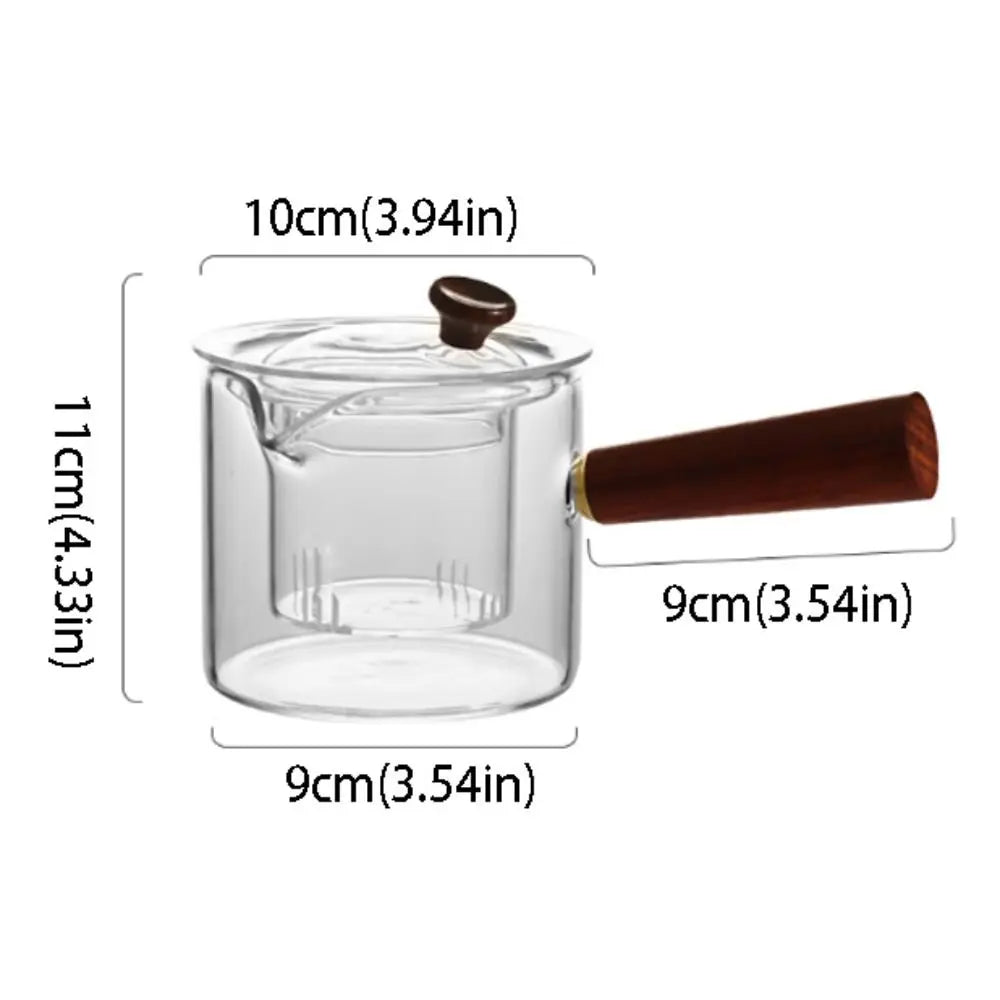 Glass Teapot with Tea Strainer