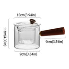 Glass Teapot with Tea Strainer