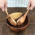Acacia Wood Salad Servers