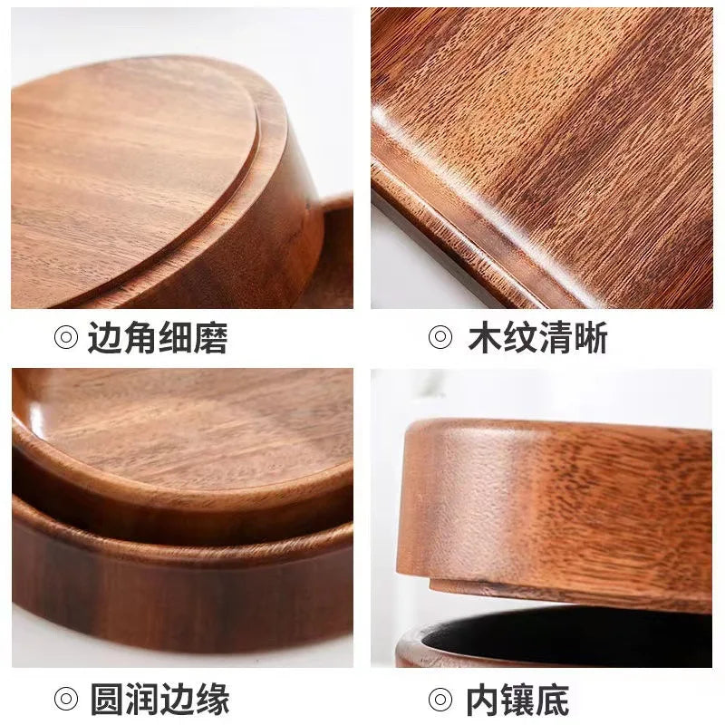 Walnut Boat Bowl