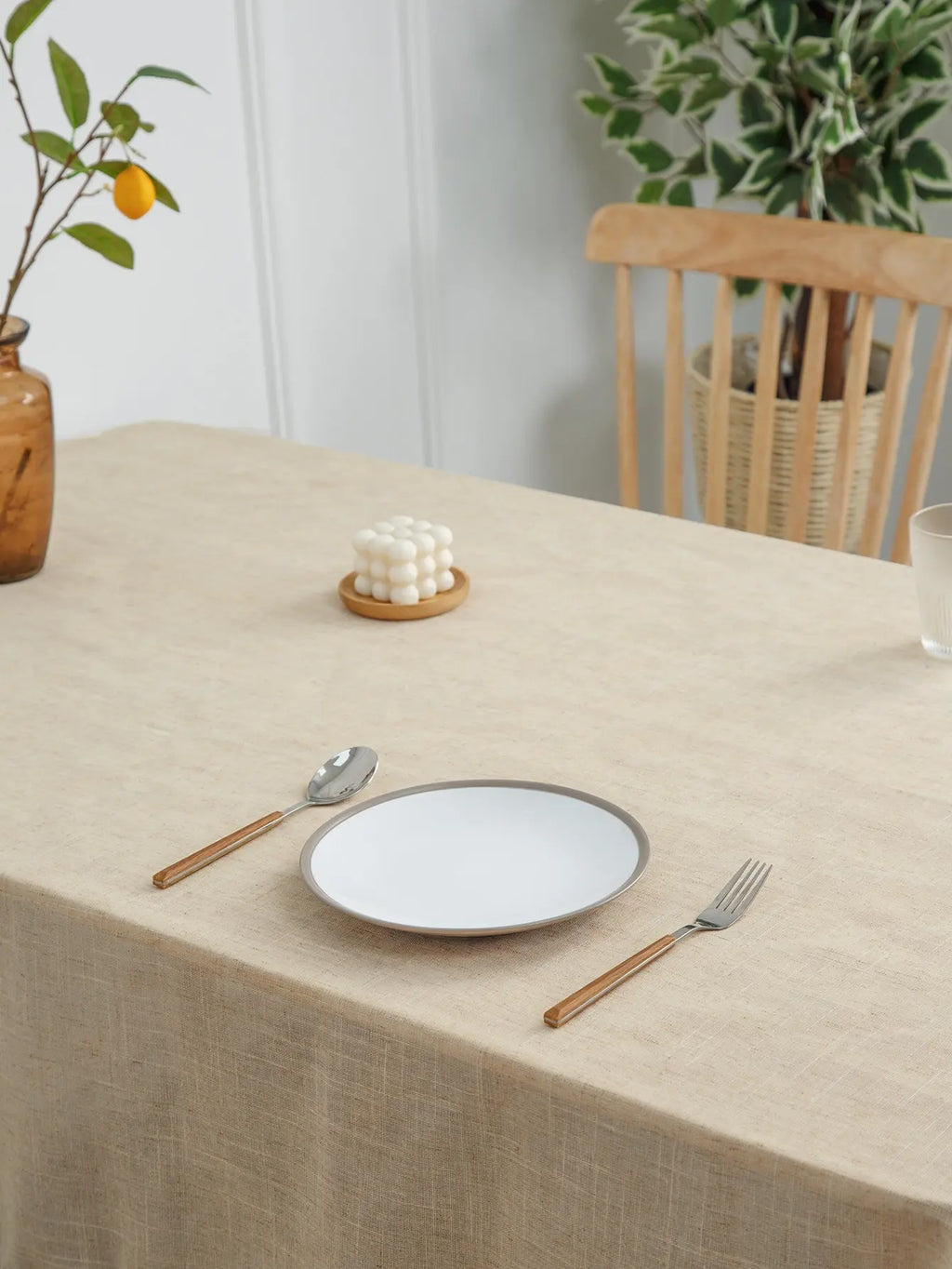 Washable Linen Tablecloth