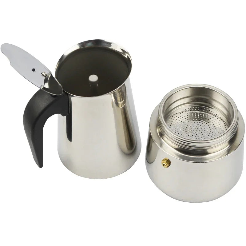 Stainless Steel Moka Pot