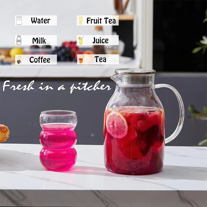 Glass Pitcher, 1.8L