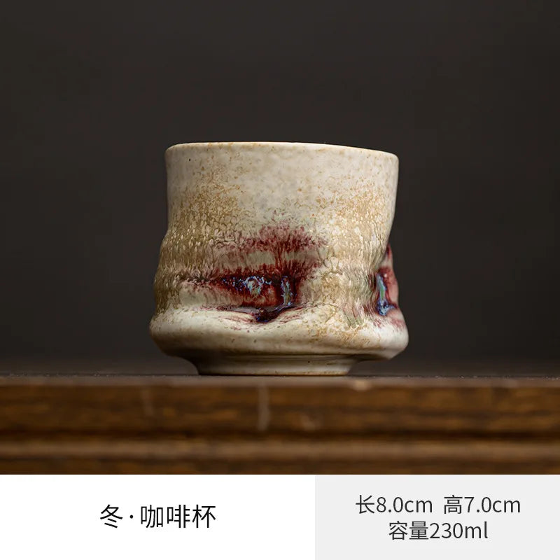 Crystalline Glaze Ceramic Mug