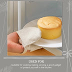 Cotton Linen Oven Mitts