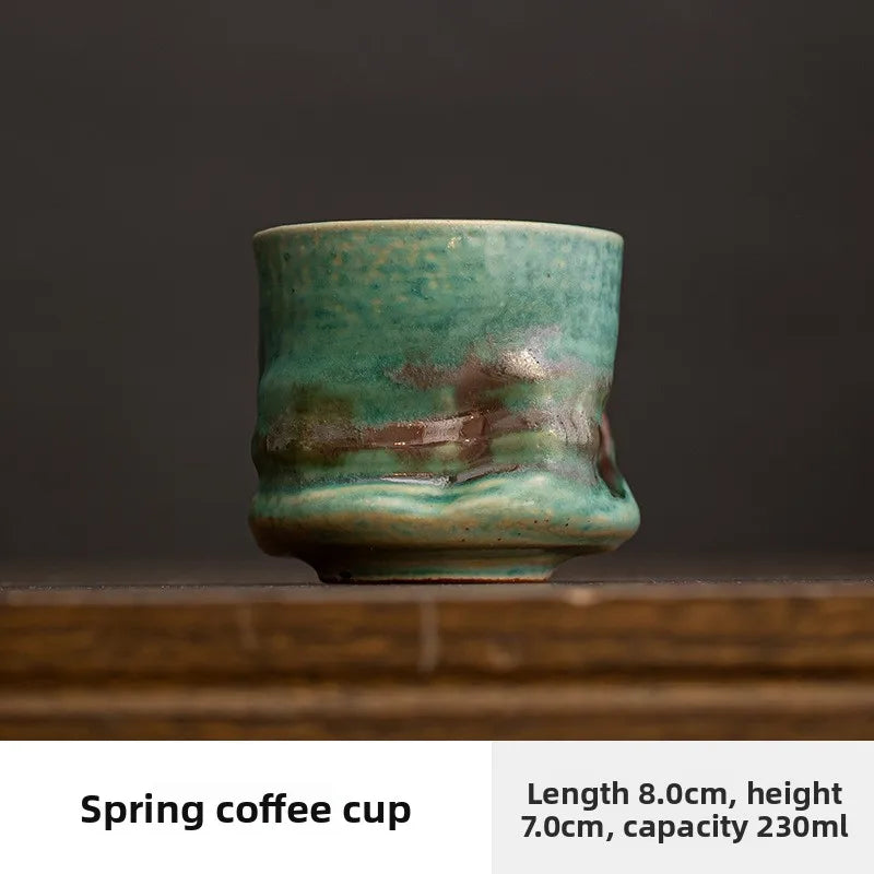 Crystalline Glaze Ceramic Mug