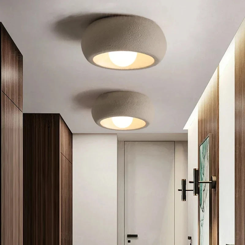 Plafonnier Circulaire Minimaliste | Luminaire Moderne Monté en Surface