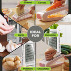 Box Grater with Container