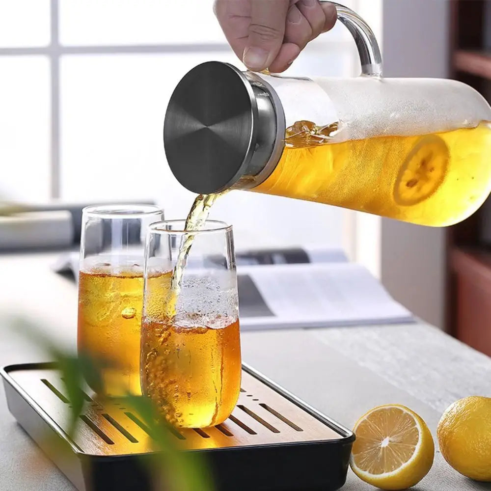 Glass Water Pitcher, 1.5L