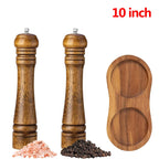 Wooden Salt & Pepper Grinder Set