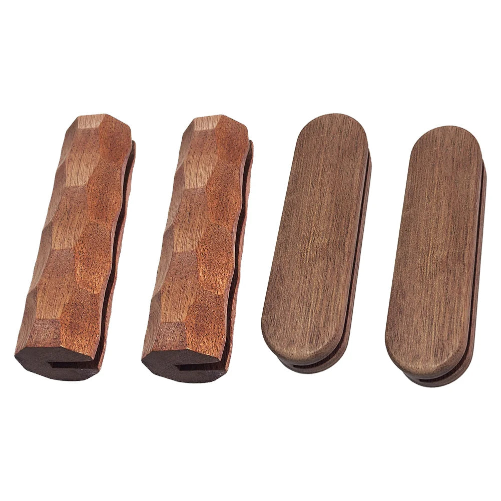 Wooden Pan Handle Grips, Set of 2